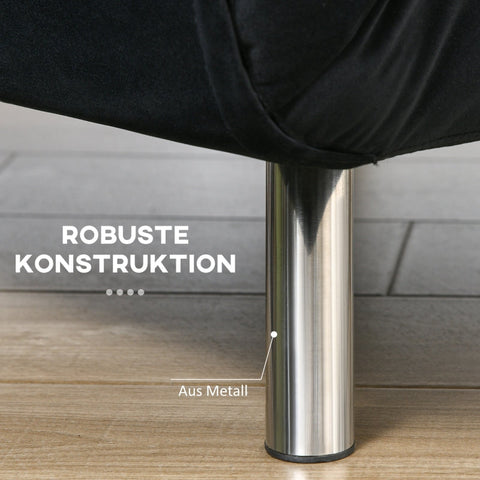 Rootz Reclining Chair - Lounge Chair - Single Bed - Ultimate Comfort - Adjustable Backrest - Velvet Fabric - 77cm x 88cm x 83cm