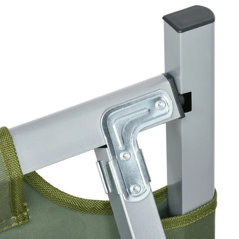 Rootz Campingbedje - Campingbed - Luchtbed - Slaapzak - Set van 5 - Inclusief Transporttas - Groen - 193 x 86 x 43/63 cm