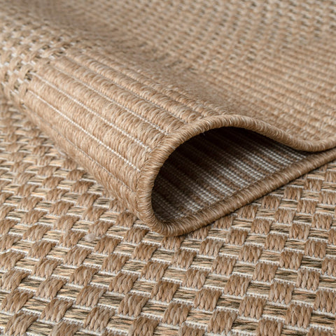 Sisal-Look Outdoor Rug – Tropical Style, Weatherproof, UV-Resistant, Durable