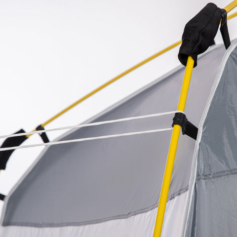 Rootz Family Camping Tent - Domo Tent - Pop-Up Tent - Waterproof & Lightweight - 2.4L x 2.4W x 1.99H m - Easy Setup & Well Ventilated