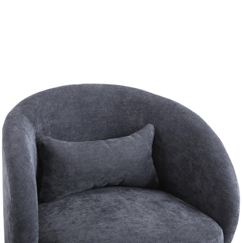 Rootz Modern Leisure Chair - Swivel Chair - Rotating Seat - Comfortable Seating - 67cm x 61.4cm x 77.9cm