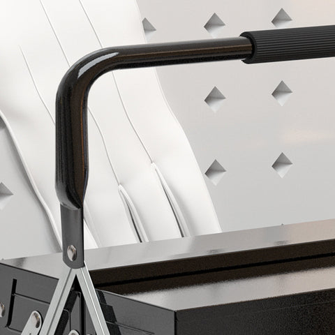 Rootz Tool Box - Tool Case - Storage Organizer - Rust Resistant - 56L x 20B x 41H cm - Steel Construction