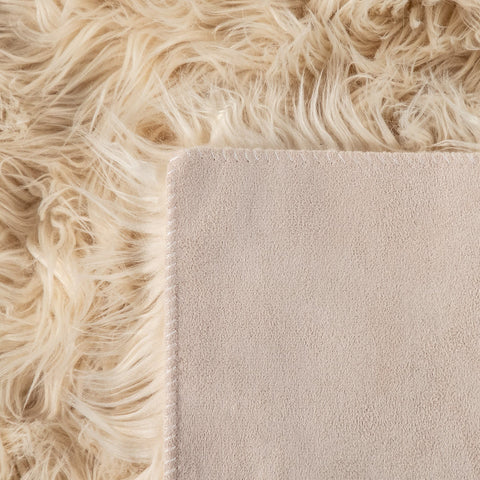 Faux Fur Rug – Ultra Soft, Fluffy, Durable & Easy Care – Animal Friendly