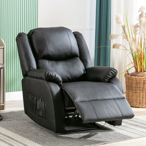 Rootz Recliner with Footrest - Armchair - Lounge Chair - Ultimate Comfort - 80cm x 90cm x 100cm