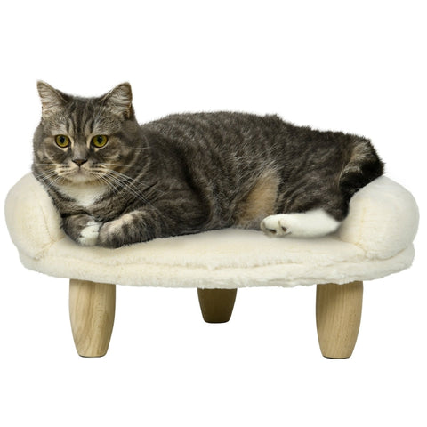 Rootz Pet Bed - Cat Bed - Dog Bed - Ultimate Comfort - Removable Washable Cover - Non-Slip Floor Protectors - 47cm x 40cm x 20cm