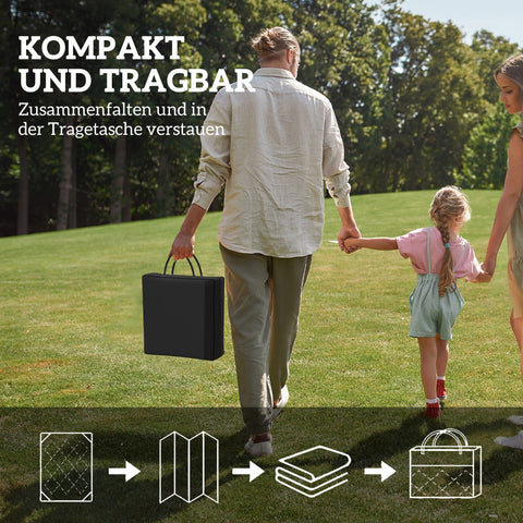 Rootz Outdoor Carpet - Weatherproof Rug - Boho-Style Mat - Easy Clean - 182cm x 274cm - Perfect for Camping, Beach, and Picnics