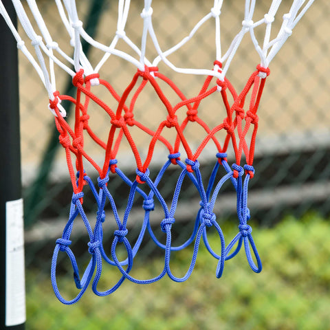 Rootz Adjustable Basketball Stand - Rollable Hoop - Freestanding Set - Height Adjustable - 75L x 45W x 205-261H cm