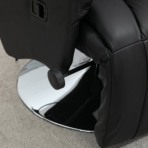 Rootz Relaxation Chair - Recliner Chair - Armchair - Ultimate Comfort - Faux Leather - 78cm x 80cm x 109cm