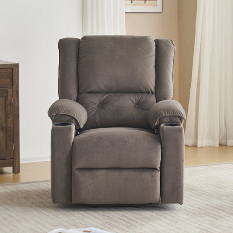 Rootz Electric TV Chair - Stand-up Aid - Massage Recliner - Ultimate Comfort & Relaxation - 80cm x 98cm x 104cm