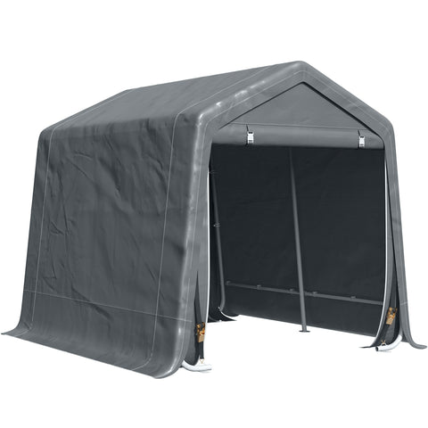 Rootz Garden House Bearing Tent - Storage Shed - Bicycle Shelter - Weatherproof Protection - 280 x 240 x 240 cm