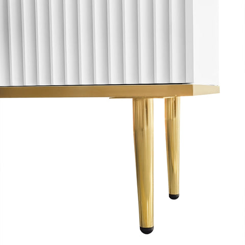 Rootz Modern TV Cabinet - Media Console - Entertainment Unit - Luxurious Design - 165cm x 36cm x 55cm