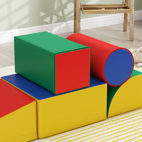 Rootz Soft Building Blocks Set - Toy Cubes - Education Toy - Motor Skill Development - 40.6cm x 40.6cm x 20.3cm - EPE Foam