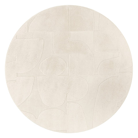 Nordic Style Rug – Soft, Durable & Elegant – Abstract Pattern – 100% Polyester