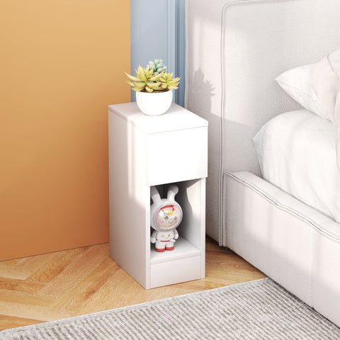 Rootz Bedside Table - Modern Side Table - Nightstand - Optimal Storage - 20cm x 30cm x 50cm - Perfect for Bedroom & Living Room