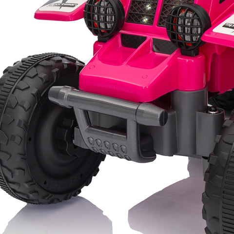 Rootz Quad Bike for Kids - Electric Ride-On - Children's Vehicle - Safety LED Lights - 70.5cm x 42.5cm x 46.5cm