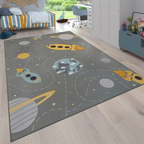 Children’s Play Rug – Creative City Streets – Soft, Durable & Easy Clean Carpet