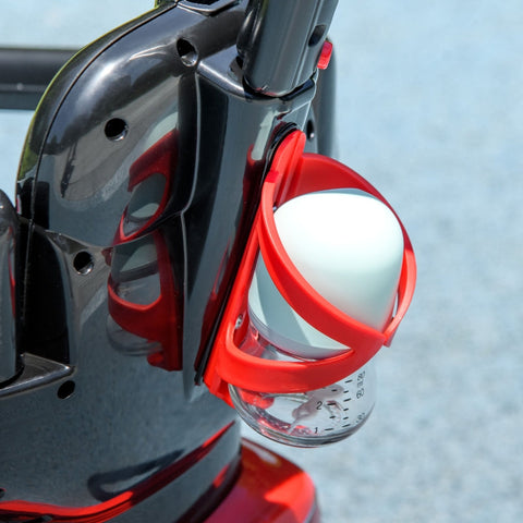 Rootz Bentley Bentayga Licensed 3-in-1 Ride-On Car - Push Car - Toddler Car - Removable Canopy - Anti-Slip Seat - Quiet Wheels - Red+Black - 90L x 49W x 95H cm