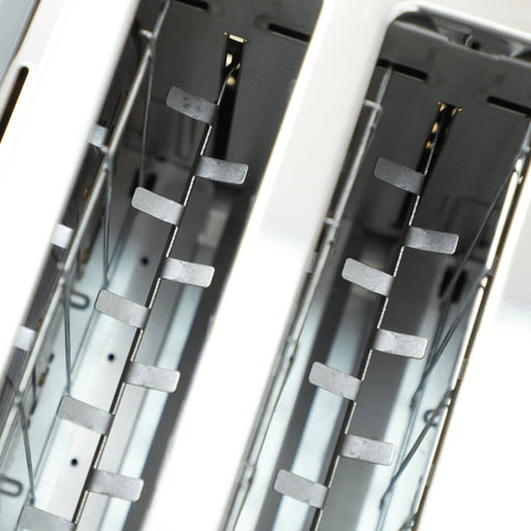 Rootz Kettle Toaster Set - Pebble Design - 7 Browning Levels - 1.7L Capacity - LED Indicators - Automatic Centering - 29.2cm x 27.5cm x 18.9cm