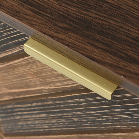 Rootz Elegant TV Cabinet - Media Console - Entertainment Stand - Sturdy Iron Feet - 157L x 38W x 48H cm