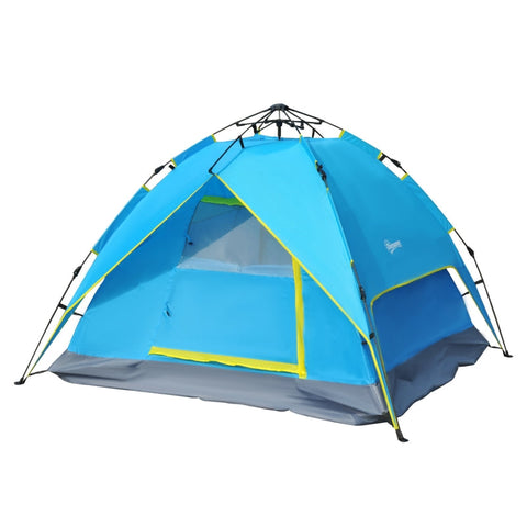 Rootz Camping Tent - Pop Up Tent - Beach Tent - Quick Setup - Weather Resistant - Multi-Functional - 230cm x 200cm x 135cm