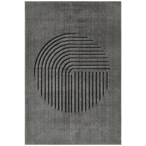 Rootz Gray Carpet - Area Rug - Stain Resistant Rug - Soft Feel - 230cm x 160cm x 2.1cm