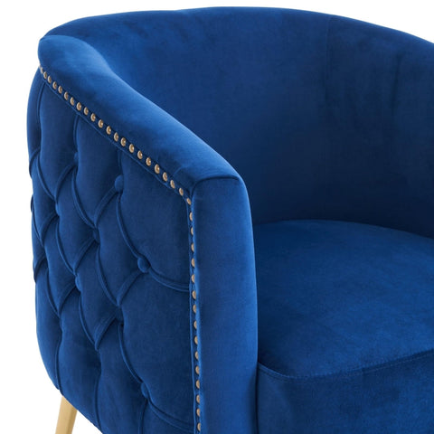 Rootz Bucket Chair - Lounge Chair - Armchair - High Density Foam Comfort - 65.27cm x 64.77cm x 73.66cm