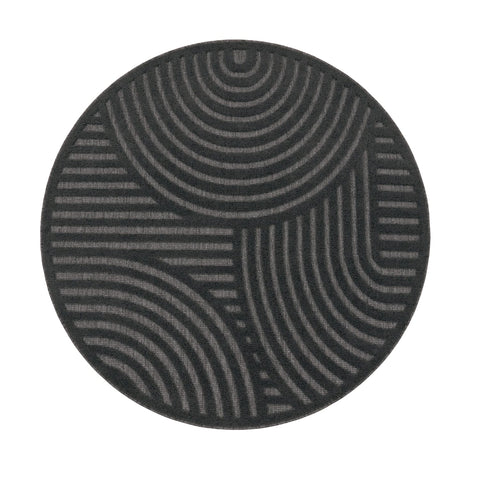 Geometric Indoor Outdoor Rug – Durable Polypropylene – 3D Effect – Easy Care