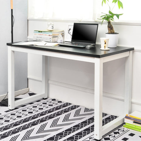Rootz Modern Office Desk - Computer Table - Workspace Desk - Scratch & Water Resistant - 120L x 60W x 75H cm