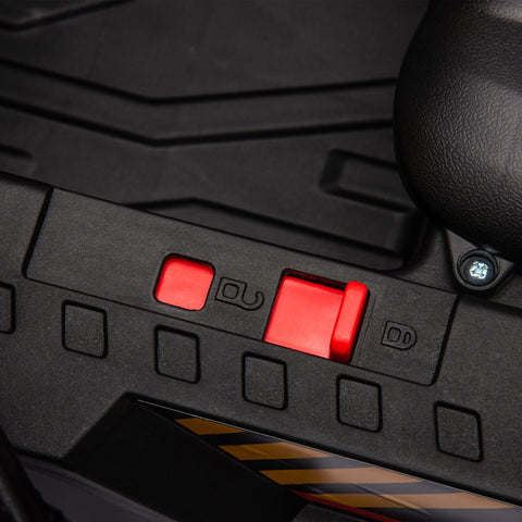 Rootz Electric Dump Truck Ride-On Car - Children's Vehicle - Kids Tractor - Tilting Load Area - Lights & Music - 97cm x 63cm x 53cm