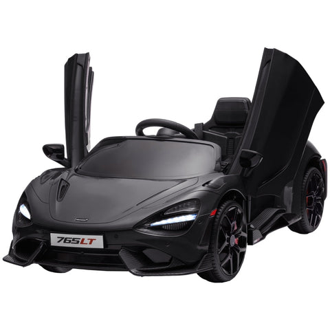 Rootz McLaren 765LT Children's Electric Car - Kids Toy Vehicle - Ride-On Car - Soft Start Safety - 113cm x 68cm x 44cm
