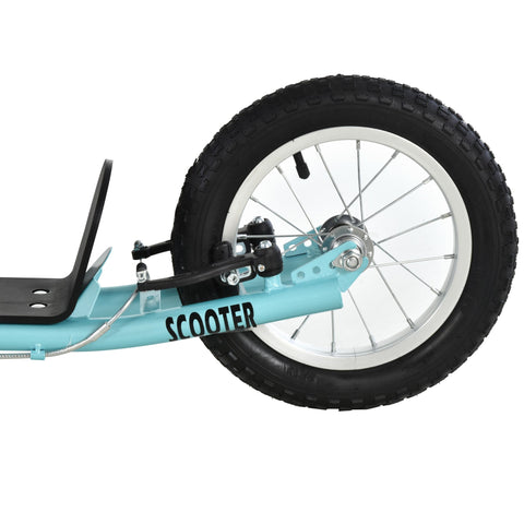 Rootz Trottinette Scooter - Kick Scooter - Large Wheel Scooter - Adjustable Handlebars - Safe Ride - 135cm x 58cm x 88-94cm