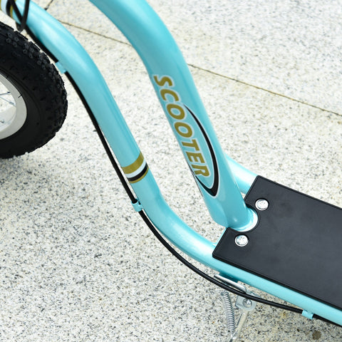 Rootz Children's Scooter - Kid's City Scooter - Aluminum Kick Scooter - Enhances Balance - 120cm x 58cm x 85-95cm - Blue