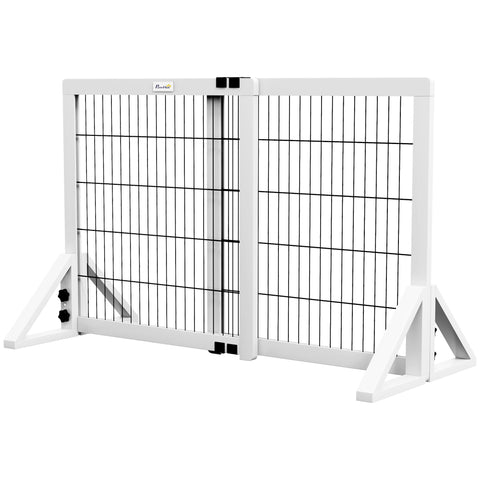 Rootz Dog Guard - Pet Barrier - Safety Gate - Maximum Safety - 63-106L x 44W x 67H cm