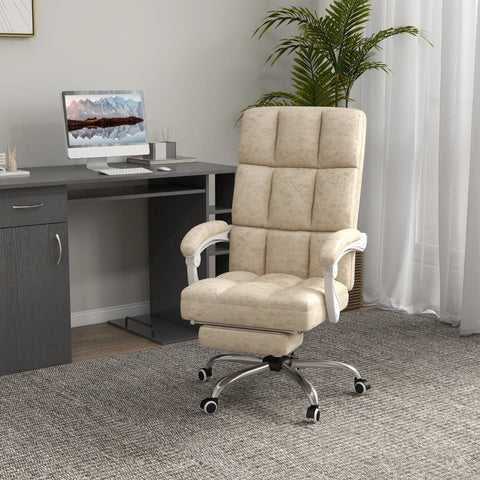 Rootz Massage Office Chair - Computer Chair - Swivel Chair - Adjustable Seat Height - 64cm x 74cm x 110-118cm
