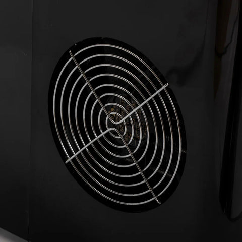 Rootz Kitchen Appliances - Ice Cube Machine - 2.2 Liters - 12 Kg In 24 Hours - Ice Balls - Self-cleaning - Ice Tray - Ice Scoop - ABS-Steel - Black - 24.2l X 34w X 32.8h Cm