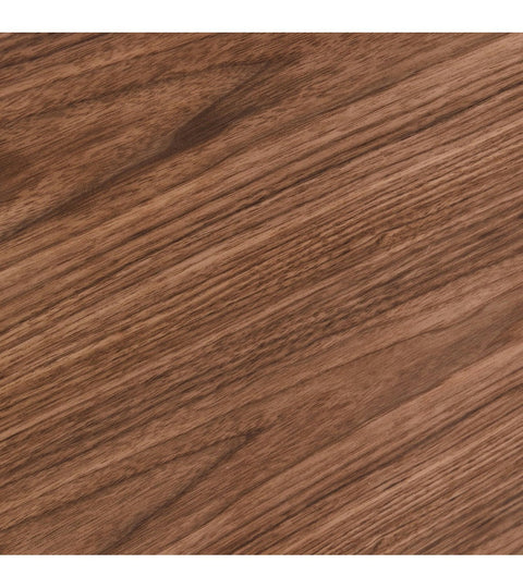 Rootz Display Cabinet - Storage Cabinet - Showcase Unit - American Walnut Veneer - Soft-Close Locking - Built-in LED Lighting - 110cm x 45cm x 190cm