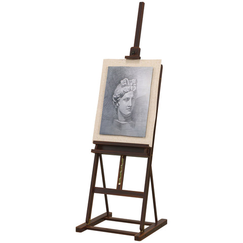 Rootz Beech Wood Easel - Artist Stand - Adjustable Art Stand - Height & Incline Adjustable - 171cm to 230cm