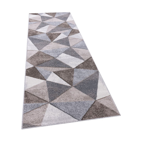 Modern Short-Pile Rug – Geometric Pattern – Soft, Durable & Easy-Care – Stylish Look