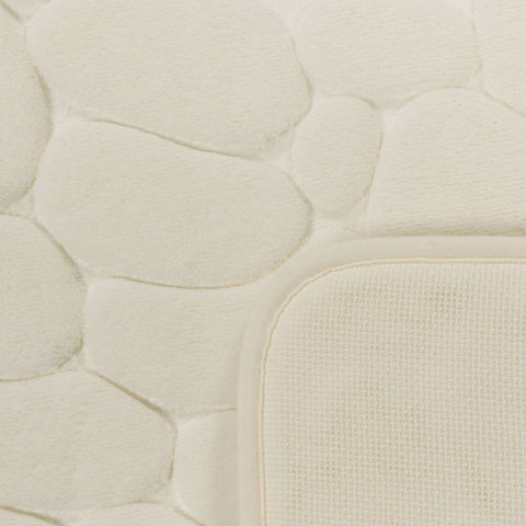 Memory Foam Bath Mat – Soft & Durable – Embossed Patterns – Relaxing Comfort