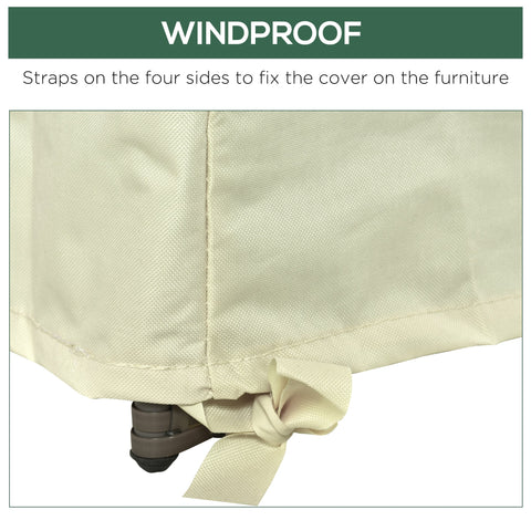 Rootz Garden Furniture Cover - Protective Tarp - Waterproof Cover - 600D Oxford Fabric - L68 x W87 x H77 cm