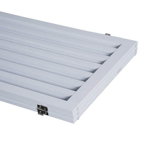 Rootz Dog Barrier - Pet Gate - Protective Grille - No Installation - Easy Setup - Flexible Configuration - Secure and Stable - 154.5cm x 1.8cm x 91.5cm - MDF