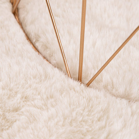 Fluffy Bath Mat – Ultra Soft, Durable, Non-Slip, Silky Fur, Easy Care