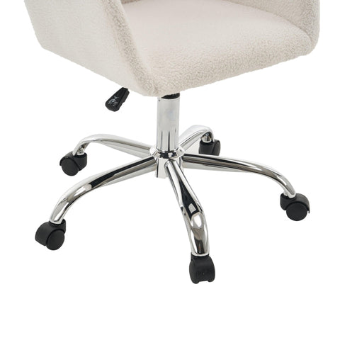 Rootz Swivel Leisure Chair - Office Chair - Dressing Room Seat - Cloud-like Comfort - 55.8L x 55.1W x 83.8H cm