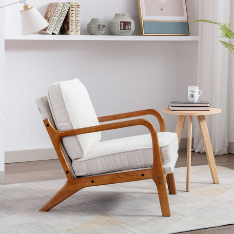 Rootz Modern Armchair - Accent Chair - Cozy Seating - Unparalleled Comfort - 65cm x 80cm x 76cm