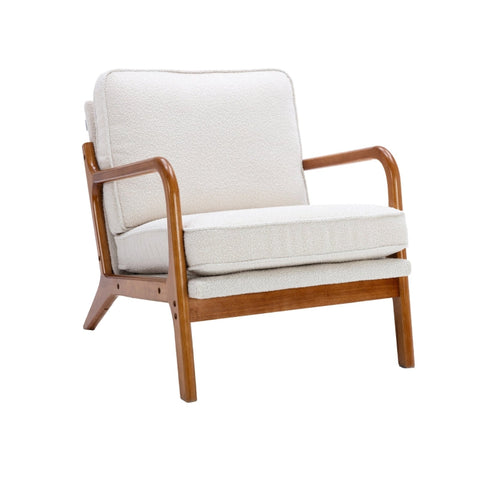 Rootz Modern Armchair - Accent Chair - Cozy Seating - Unparalleled Comfort - 65cm x 80cm x 76cm