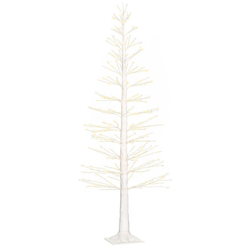 Rootz Artificial Light Tree - LED Tree - Decorative Tree - Lifelike Bark - Warm White LEDs - Flexible Branches - Indoor Outdoor - 180cm x 26cm x 26cm