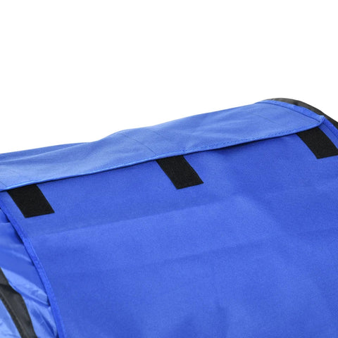 Rootz Dog Agility Set - 1 Hoop - Dog Course - 2 Tunnels - 2 Hurdles - U-shaped Ground Spike - Carry Bag - Plastic-ABS-oxford - White-orange-blue - 321 cm x 63c m x 93 cm