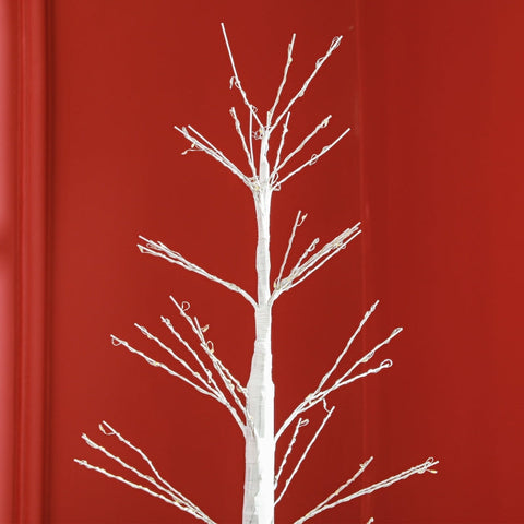 Rootz Artificial Light Tree - LED Tree - Decorative Tree - Lifelike Bark - Warm White LEDs - Flexible Branches - Indoor Outdoor - 180cm x 26cm x 26cm