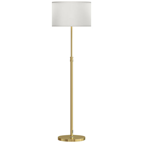 Rootz Floor Lamp Gold – Standing Lamp – Adjustable Height Lamp – Remote Control, Dimmable – Custom Lighting – Ø40 x 133-168H cm