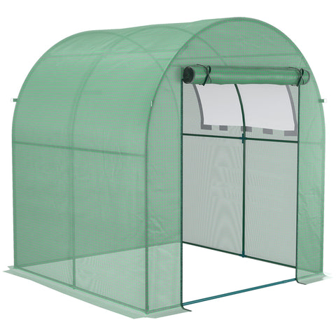 Rootz Portable Greenhouse - Plant House - Cold Frame - Extend Growing Season - 180cm x 180cm x 200cm